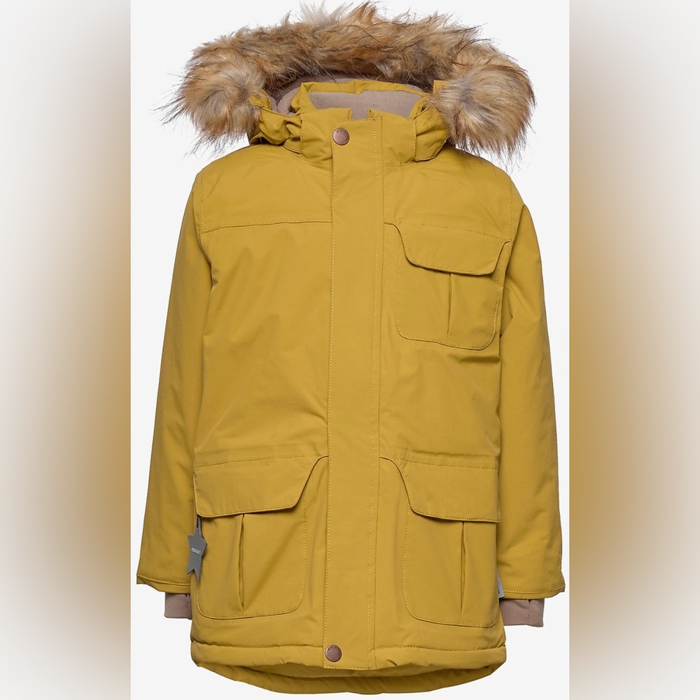 NWT - Mini A Ture - Walder Fur Jacket - Dried Tobacco